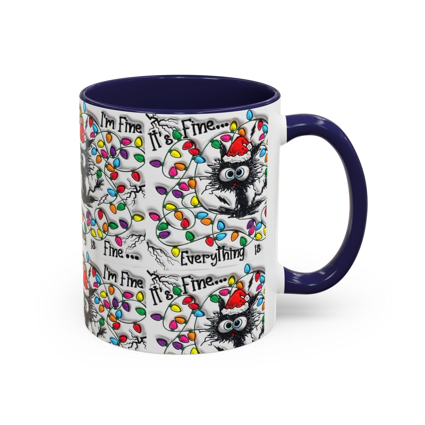 Christmas Accent Coffee Mug (11, 15oz)