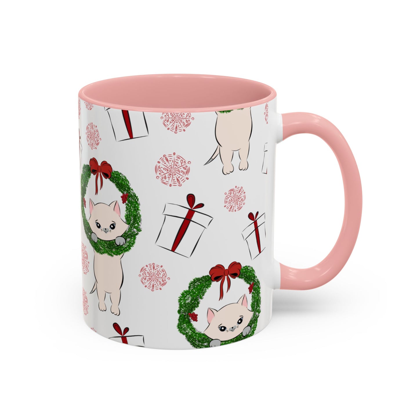 Christmas Accent Coffee Mug (11, 15oz)