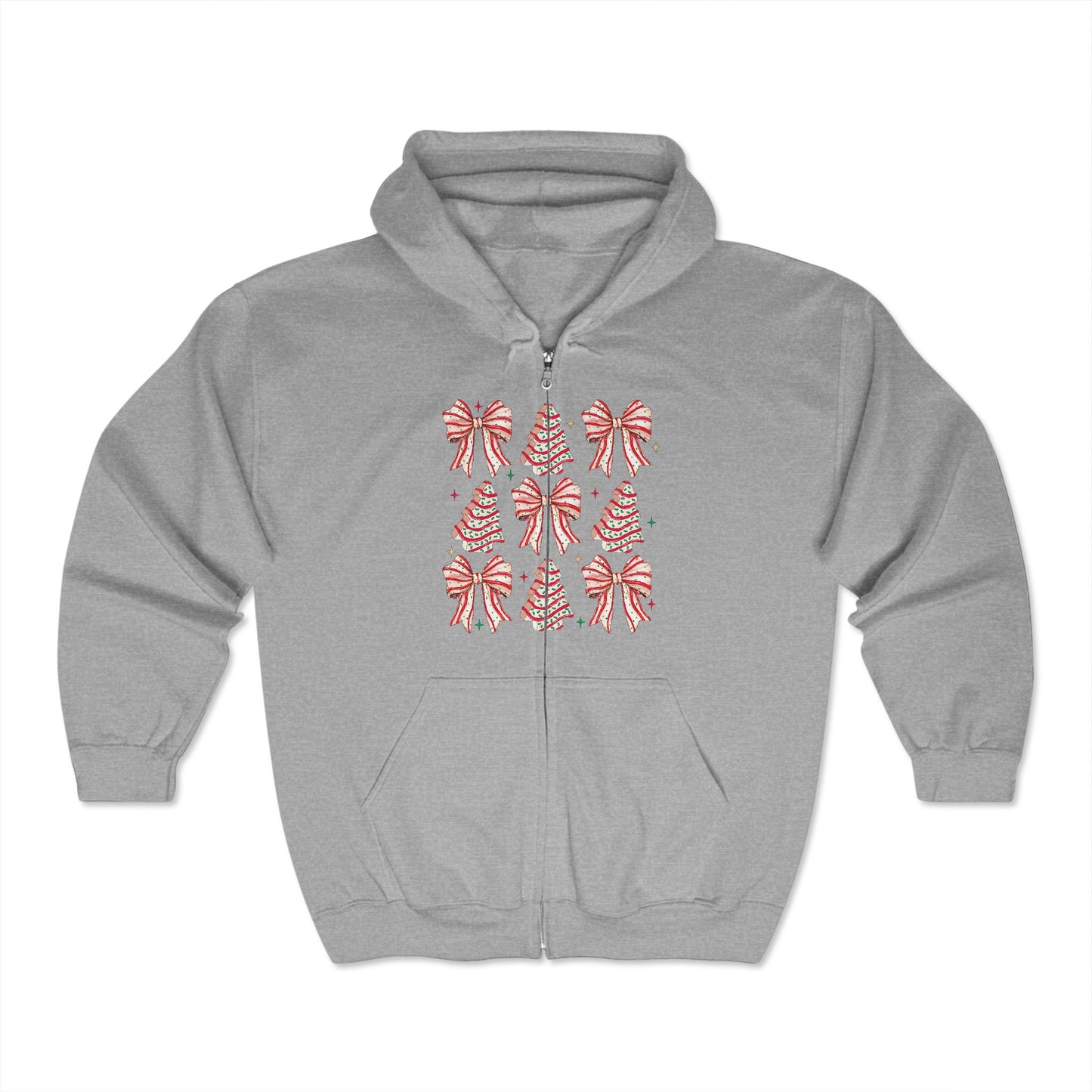 Christmas Unisex Heavy Blend™ Full Zip Hooded Sweatshirt