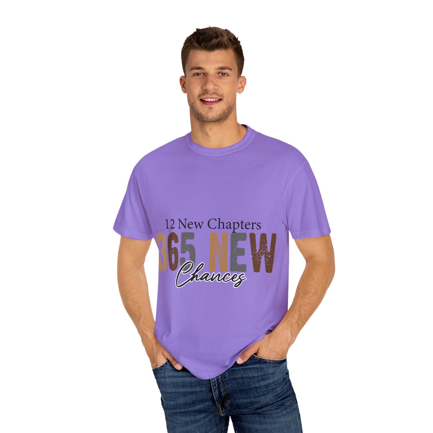 New Year Unisex Garment-Dyed T-shirt