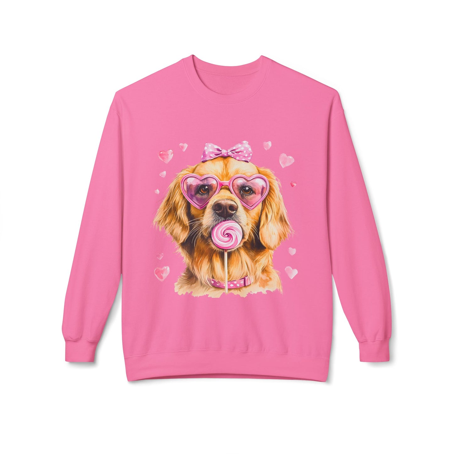 Valentines Unisex Midweight Softstyle Fleece Crewneck Sweatshirt