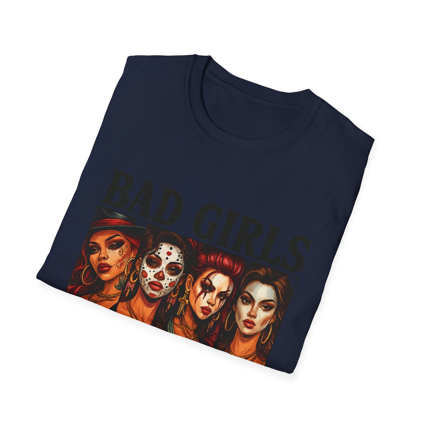 Bad Girls Have More Fun Unisex Softstyle T-Shirt, Trendy Tee, Fun Graphic Shirt, Gift for Women, Casual Wear, Party Outfit