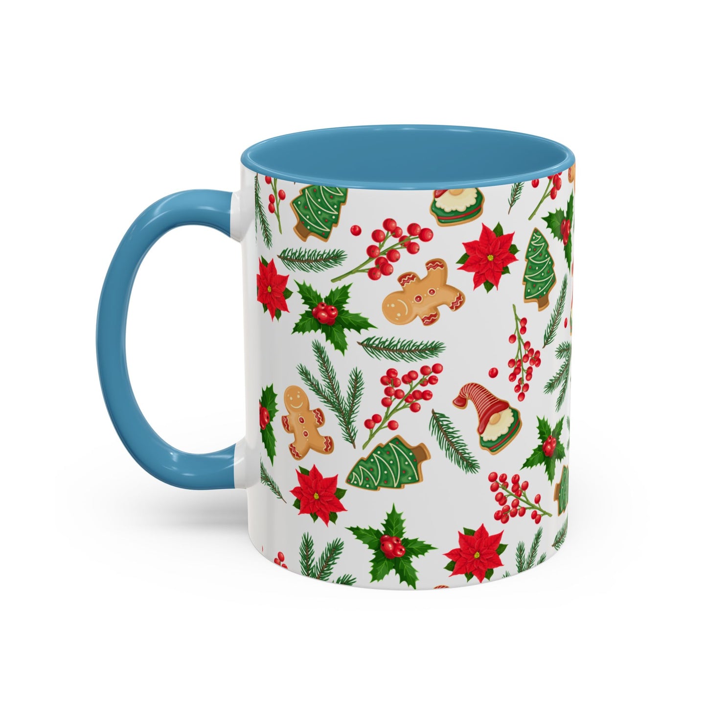 Christmas Accent Coffee Mug (11, 15oz)