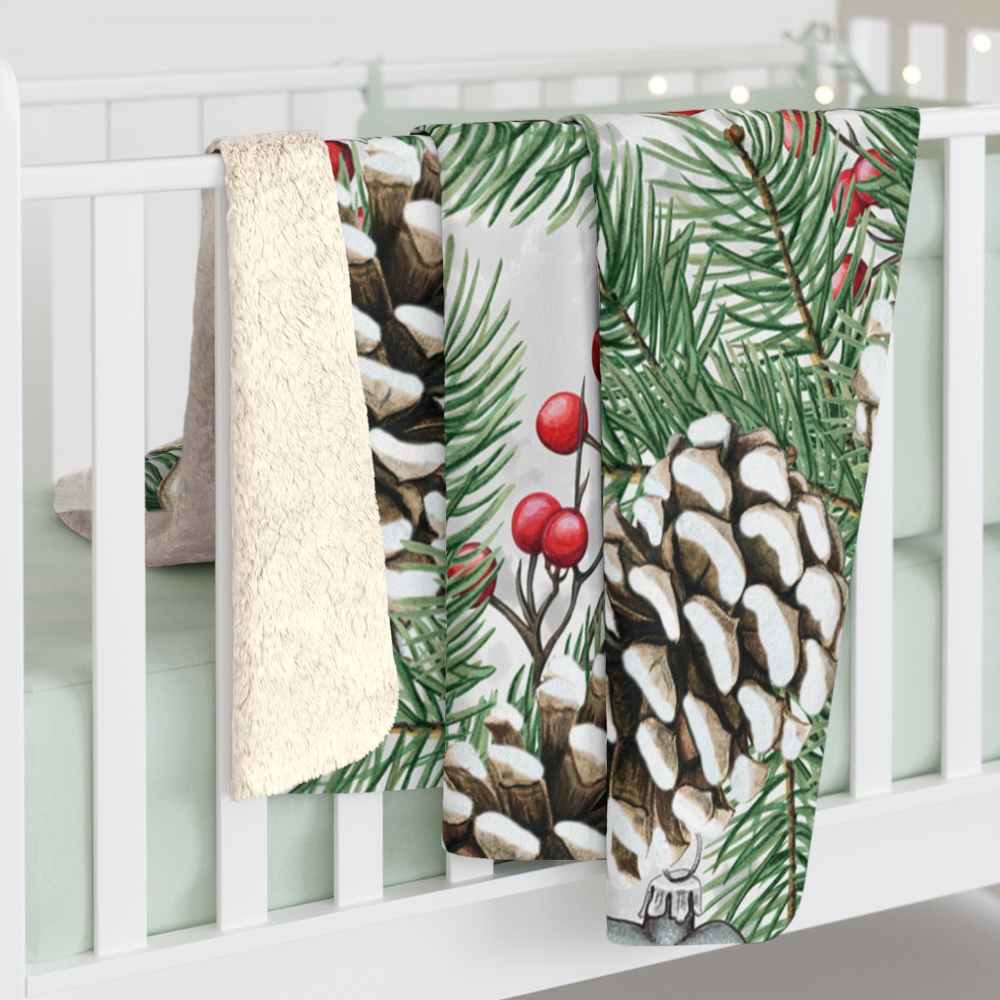 Christmas Bow Blanket