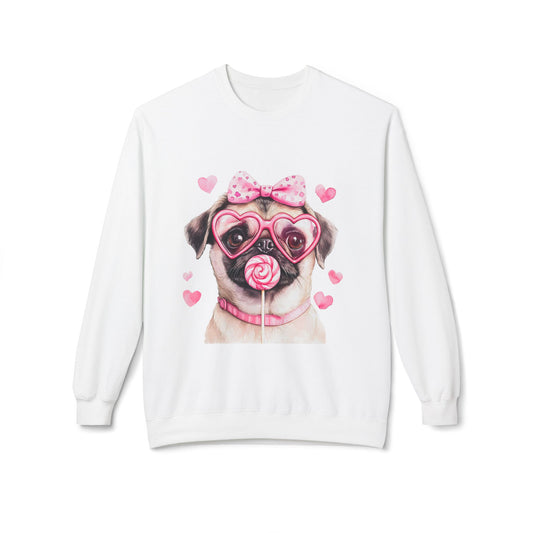 Valentines Unisex Midweight Softstyle Fleece Crewneck Sweatshirt