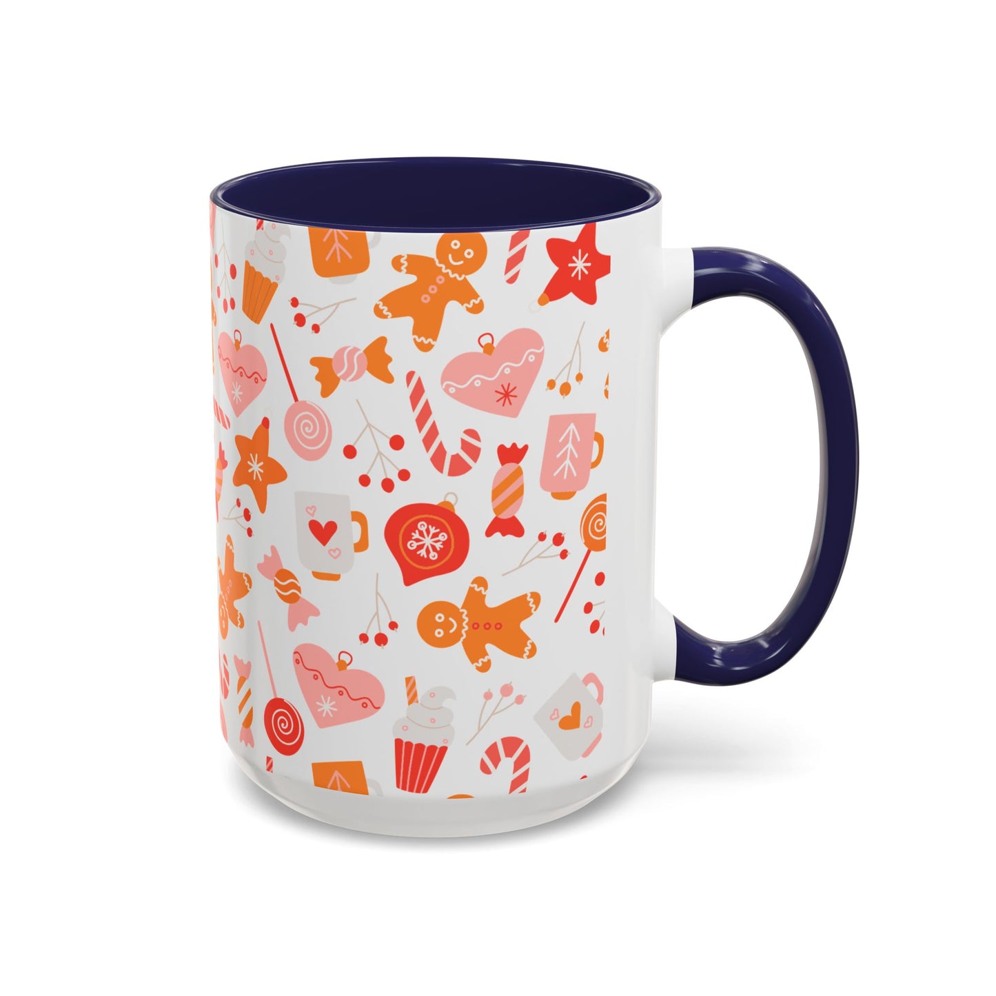 Christmas Accent Coffee Mug (11, 15oz)
