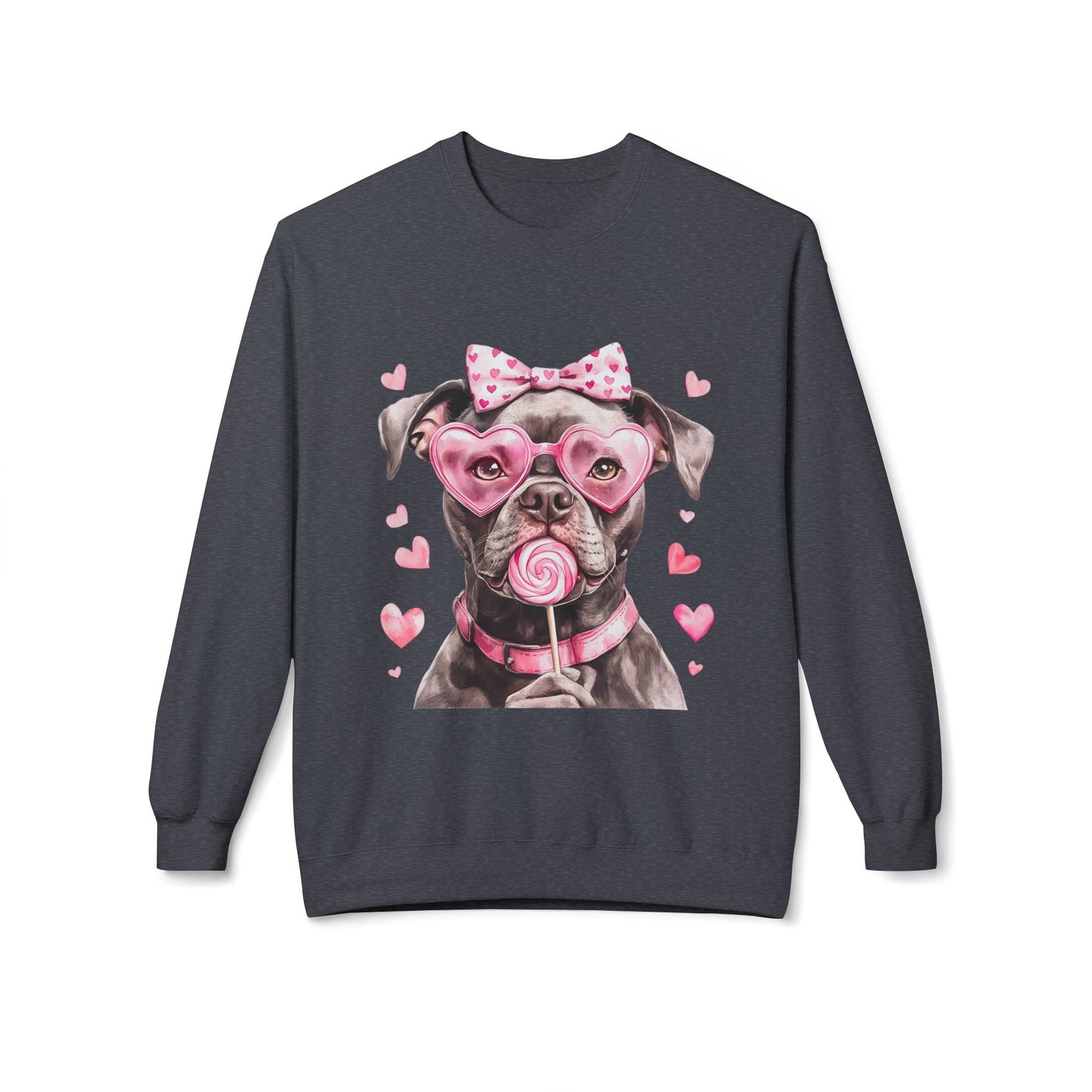 Valentines Unisex Midweight Softstyle Fleece Crewneck Sweatshirt