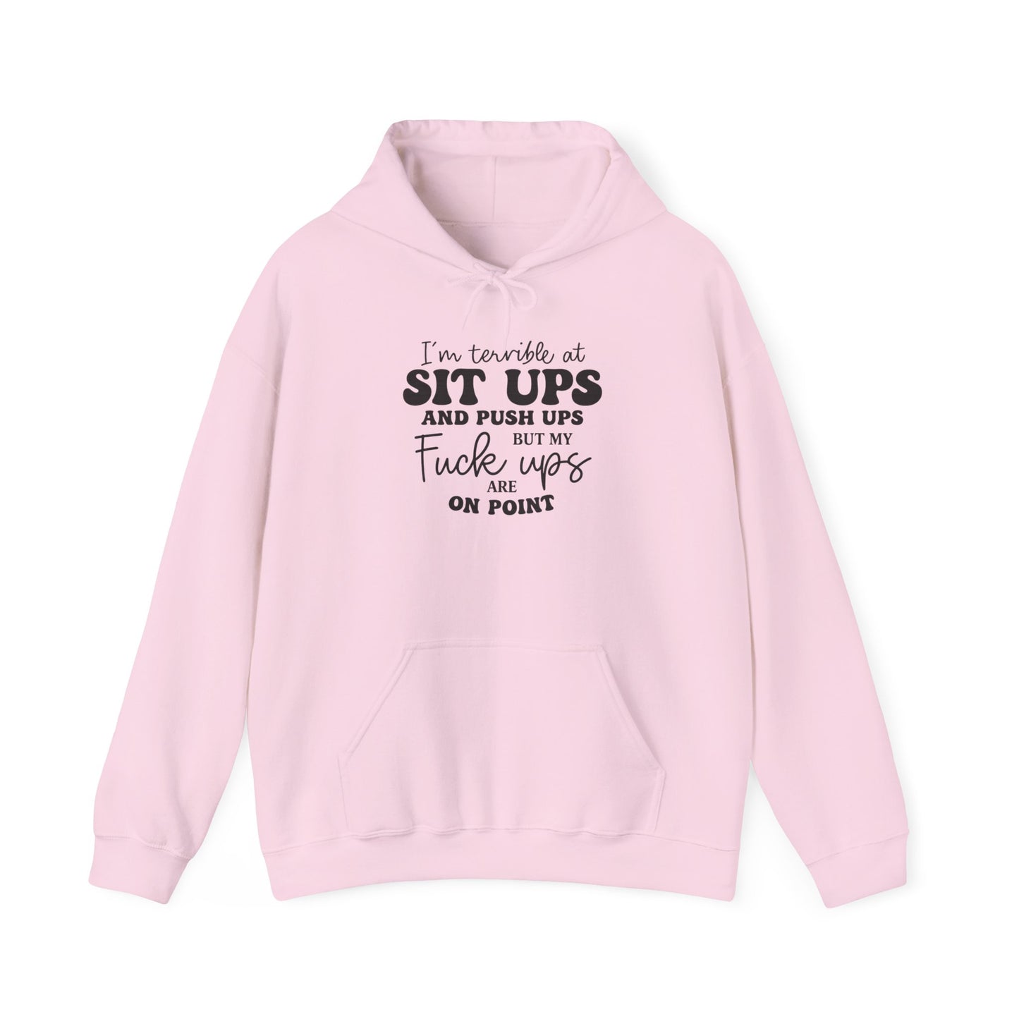 Funny Fitness Sweatshirt, Unisex Hoodie, Workout Gift, Humor Hoodie, Gym Apparel, Casual Wear