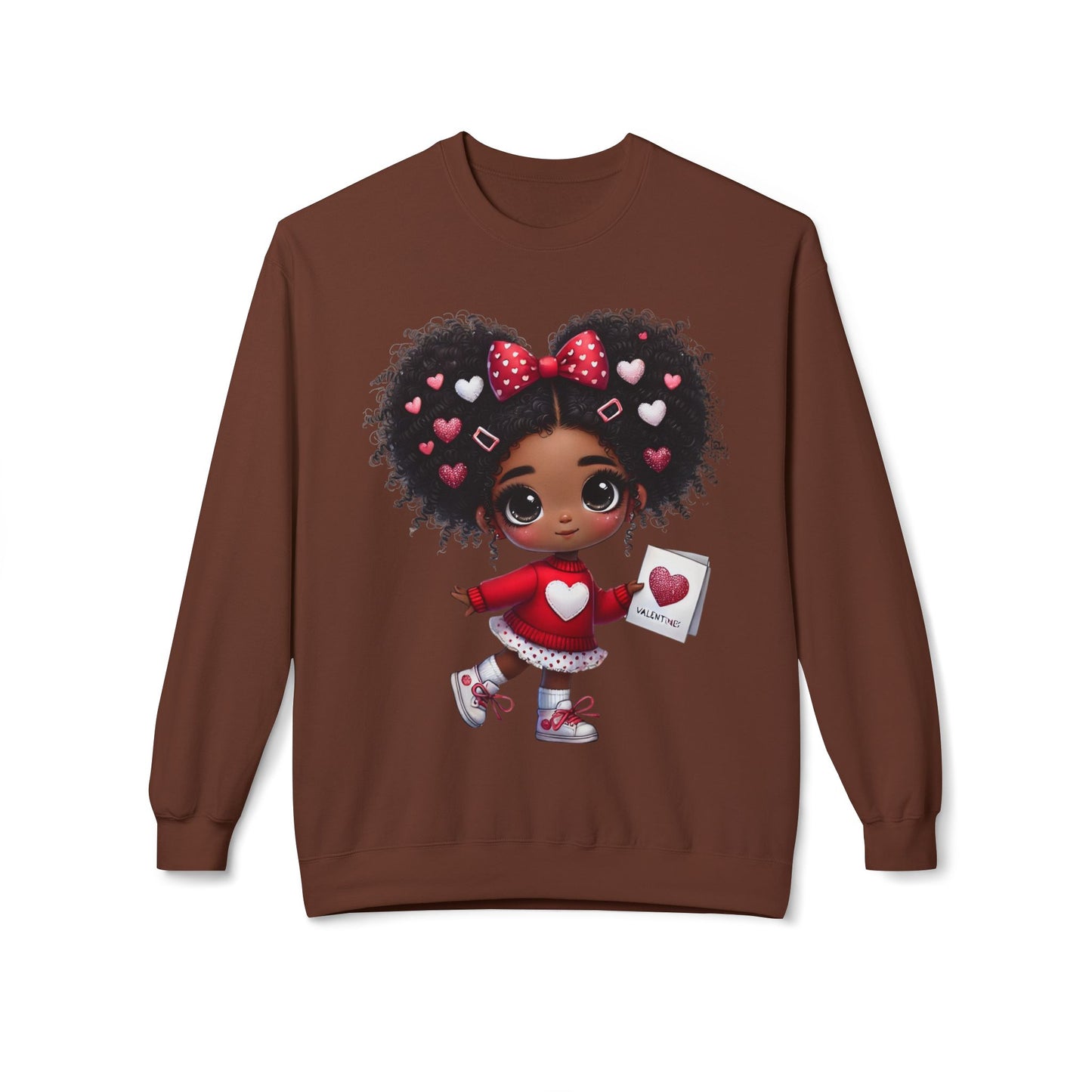 Valentines Unisex Midweight Softstyle Fleece Crewneck Sweatshirt