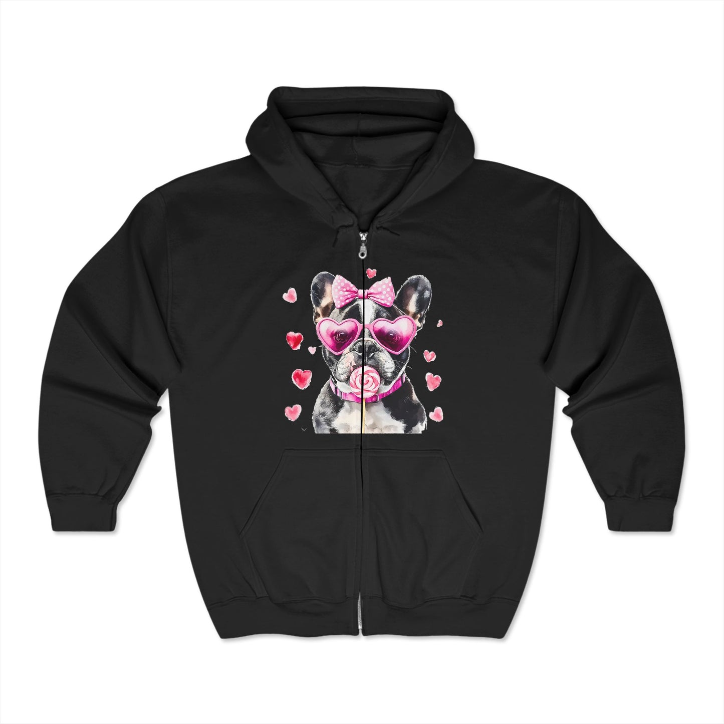 Valentines Unisex Heavy Blend™ Full Zip Hooded Sweatshirt
