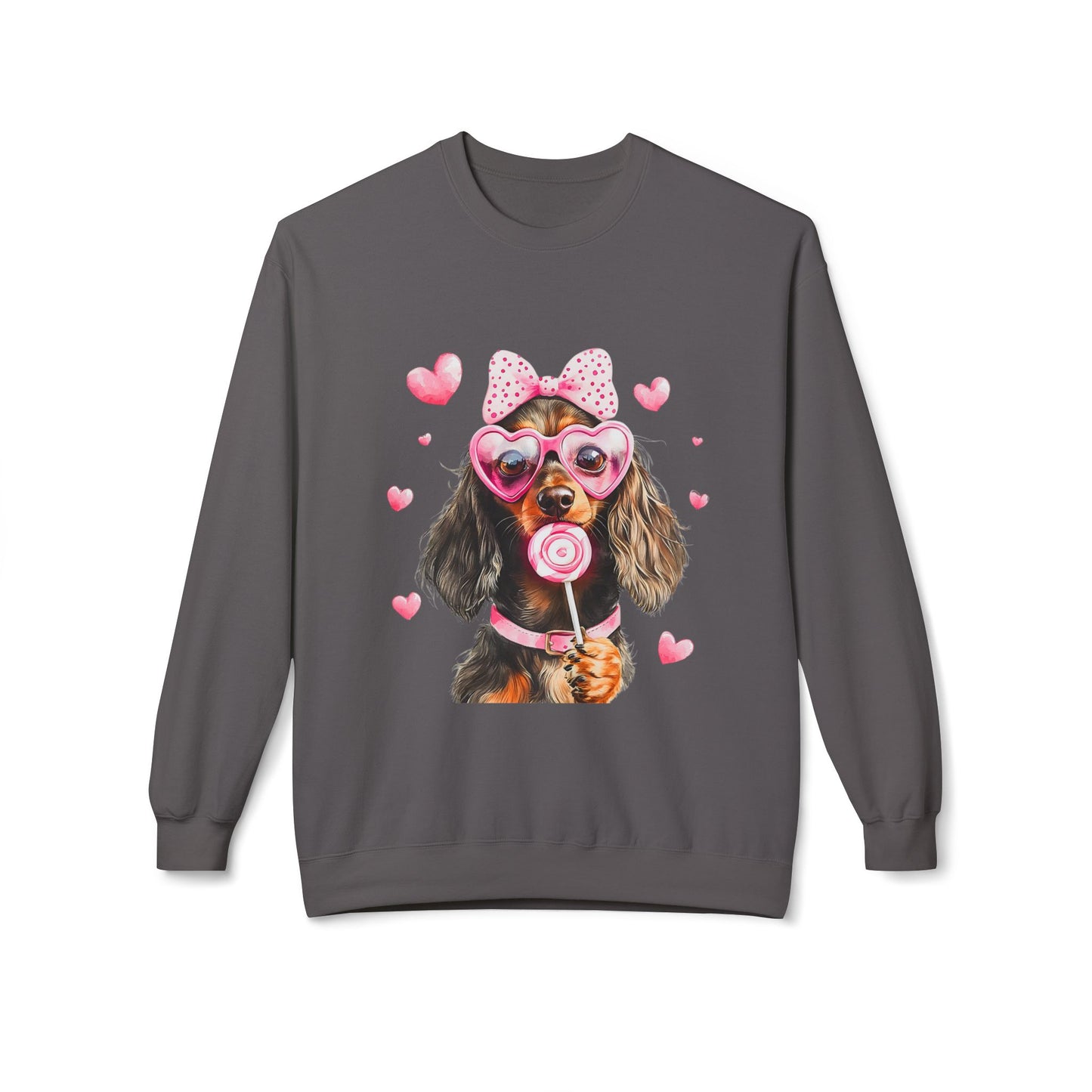 Valentines Unisex Midweight Softstyle Fleece Crewneck Sweatshirt