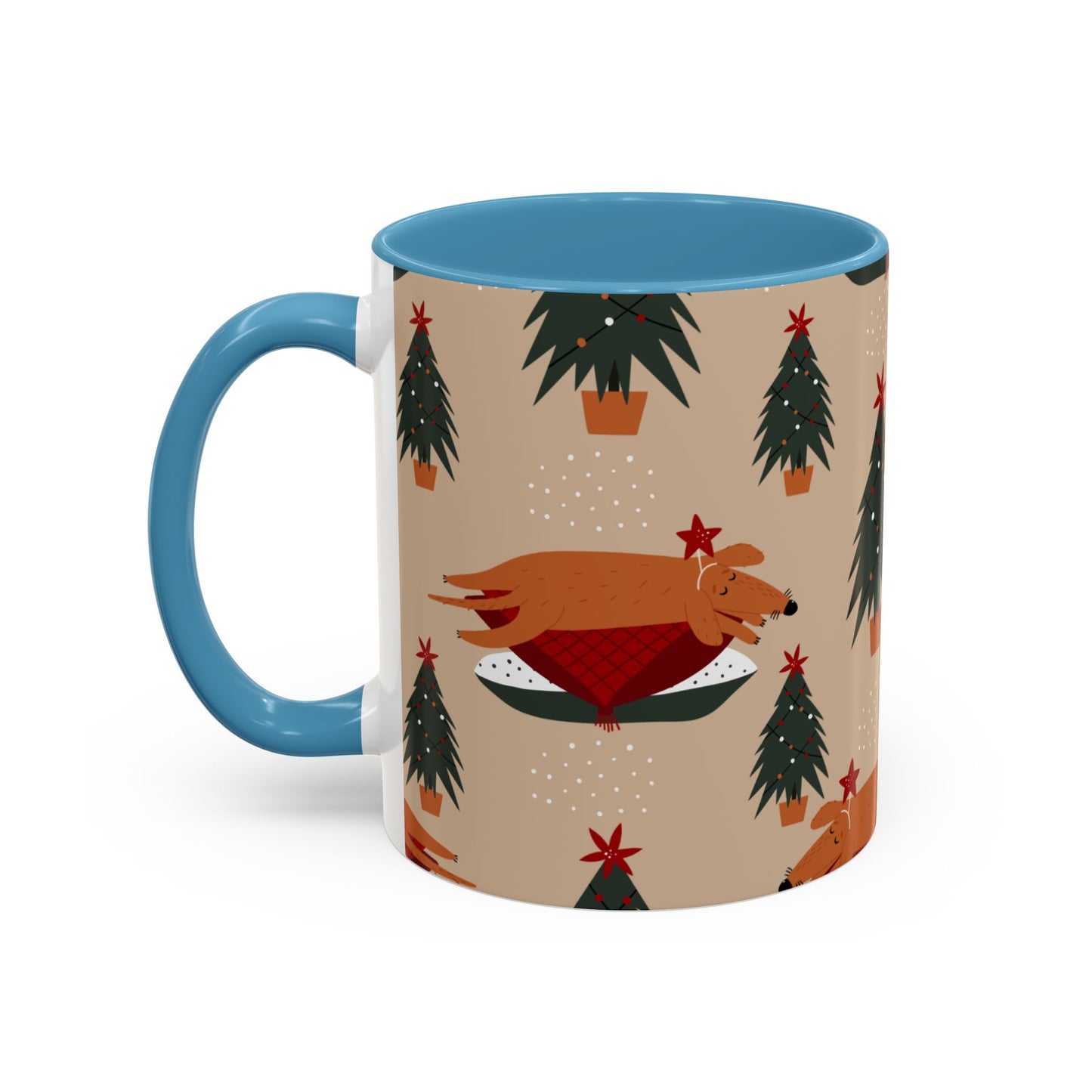 Christmas Accent Coffee Mug (11, 15oz)