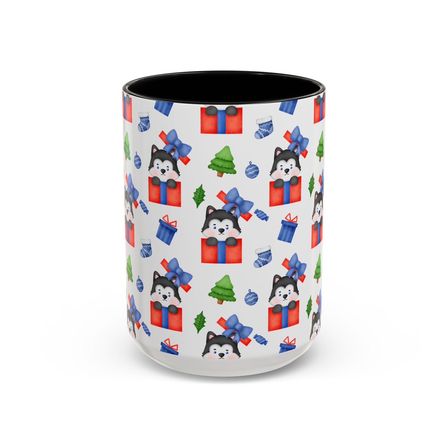 Christmas Accent Coffee Mug (11, 15oz)