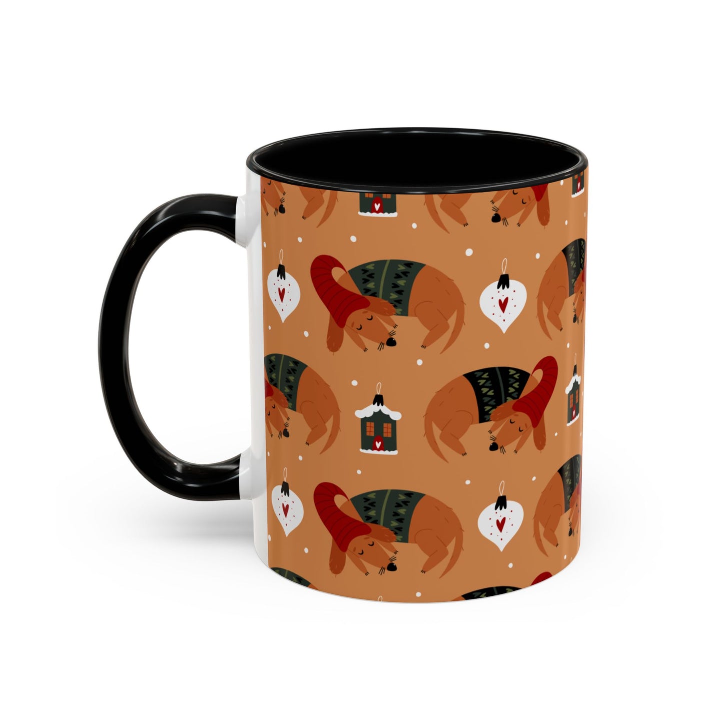 Christmas Accent Coffee Mug (11, 15oz)