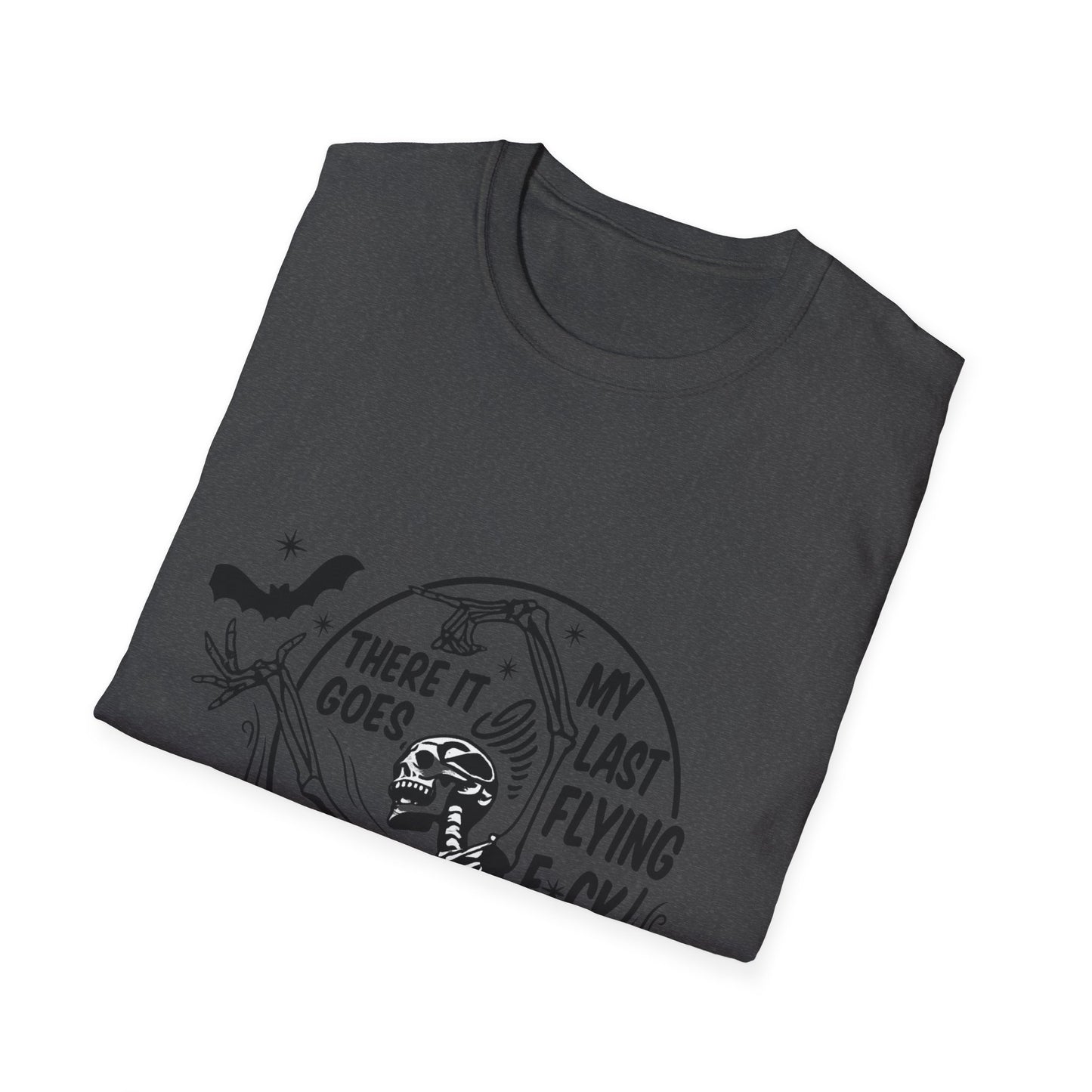 Funny Graphic Tee, There It Goes My Last Flying F*ck Shirt, Casual Wear, Gift for Friends, Relaxed Style, Humor Apparel