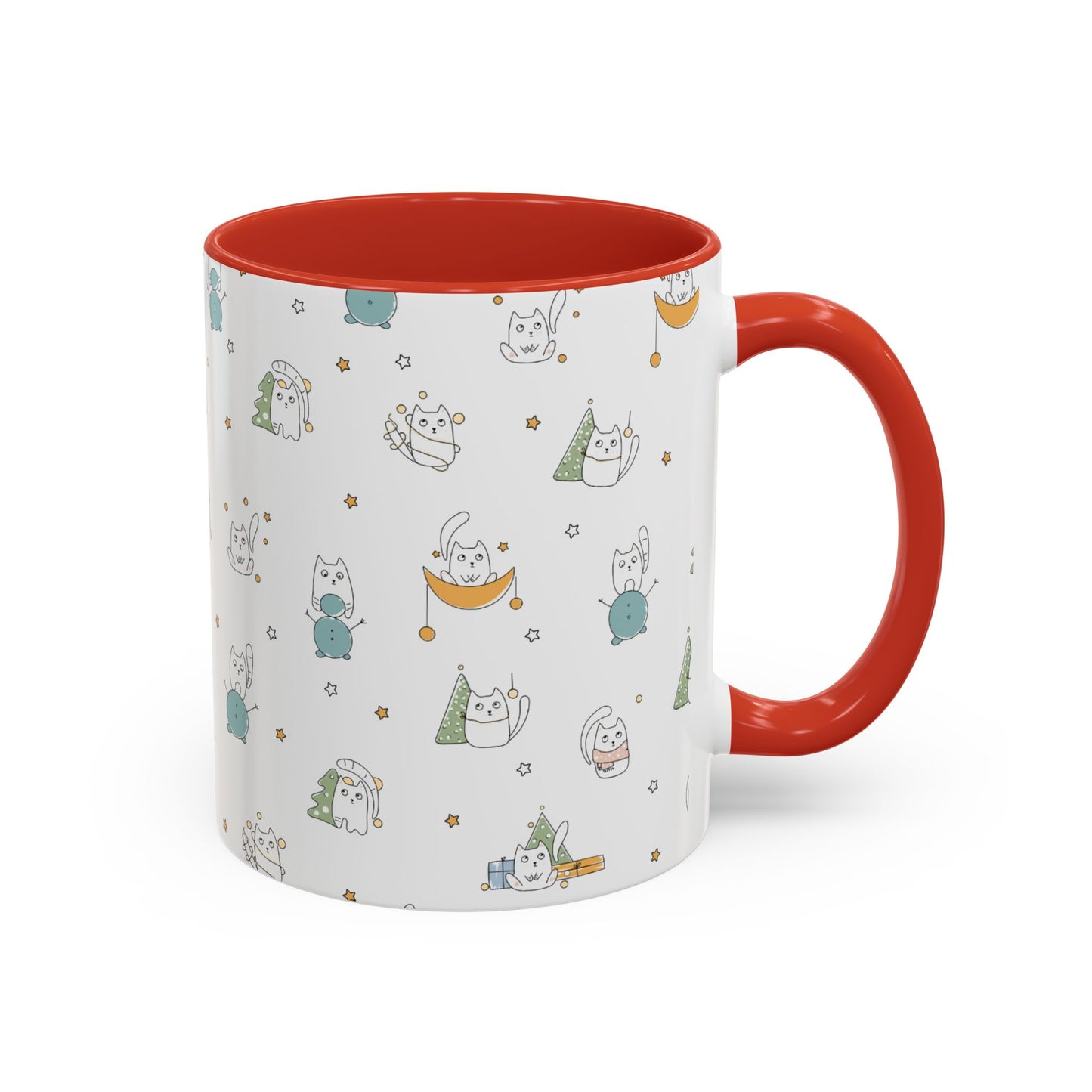 Christmas Accent Coffee Mug (11, 15oz)