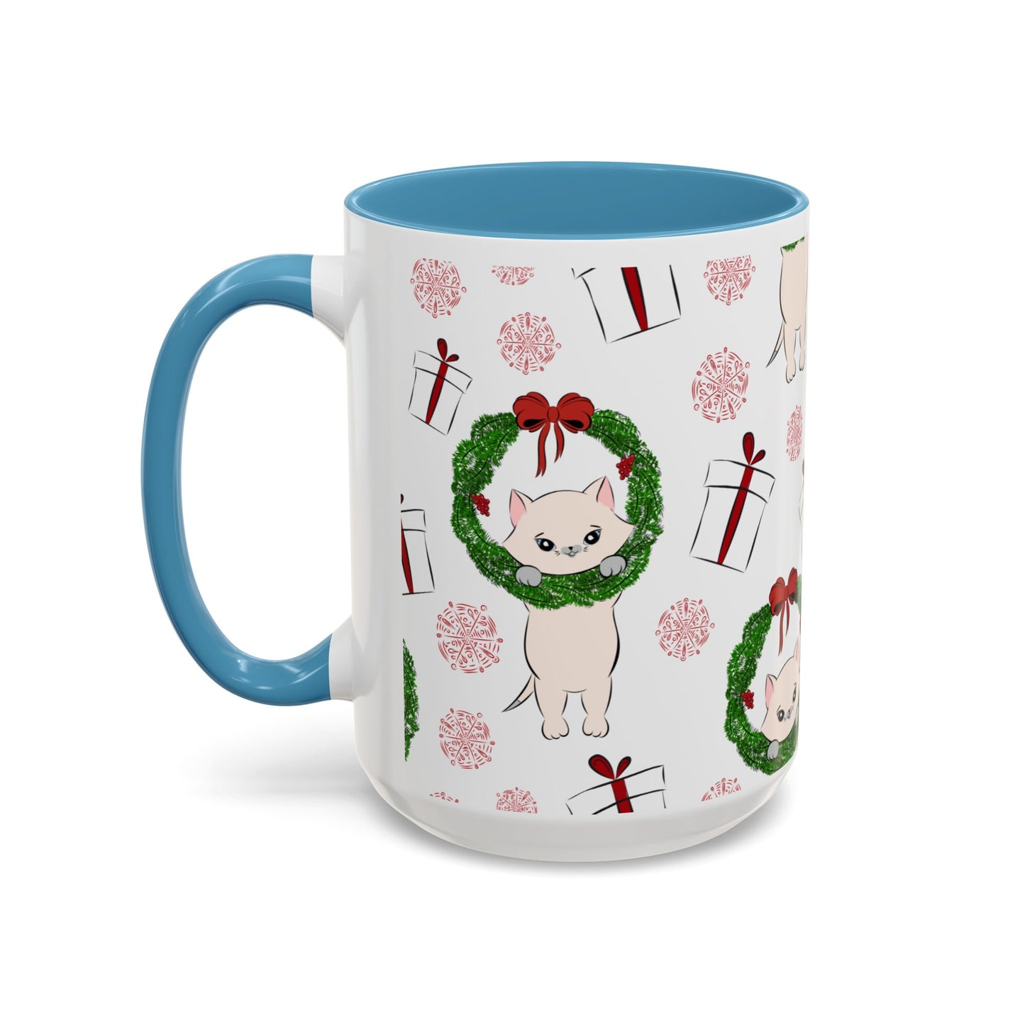 Christmas Accent Coffee Mug (11, 15oz)
