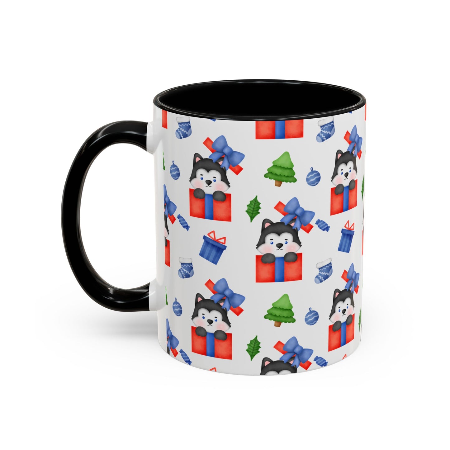 Christmas Accent Coffee Mug (11, 15oz)