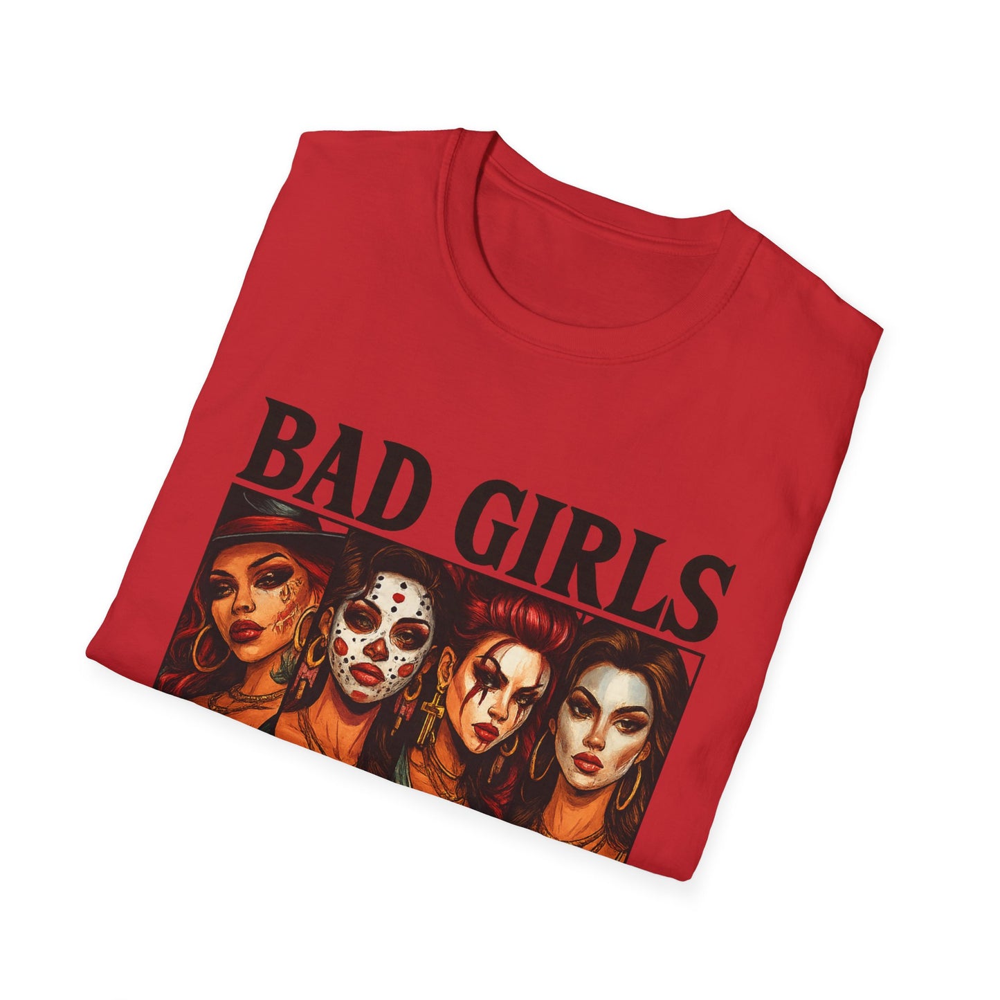Bad Girls Have More Fun Unisex Softstyle T-Shirt, Trendy Tee, Fun Graphic Shirt, Gift for Women, Casual Wear, Party Outfit