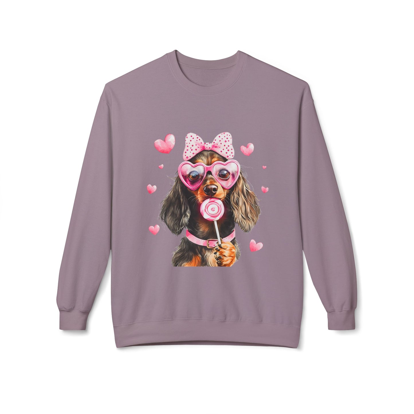 Valentines Unisex Midweight Softstyle Fleece Crewneck Sweatshirt