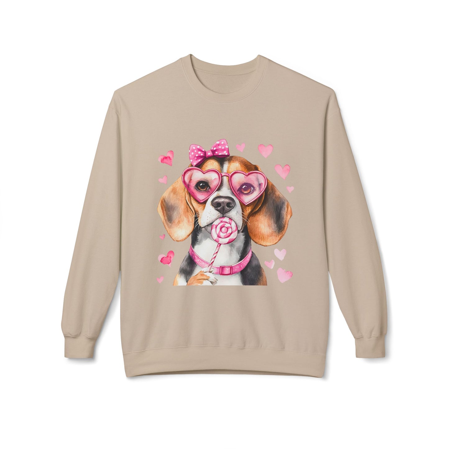 Valentines Unisex Midweight Softstyle Fleece Crewneck Sweatshirt