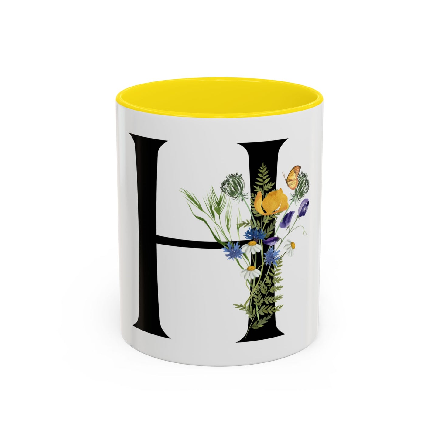 Alphabet Letter Accent Coffee Mug