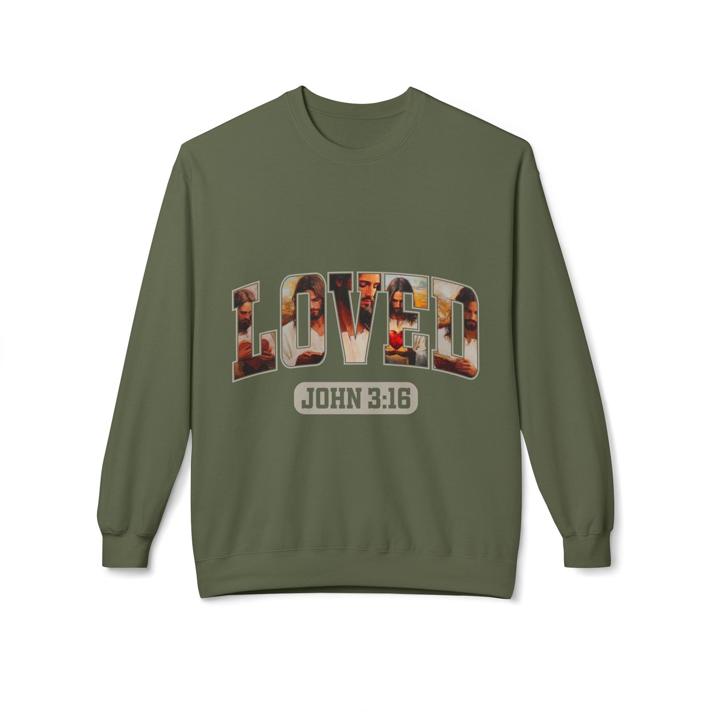 Valentines Unisex Midweight Softstyle Fleece Crewneck Sweatshirt