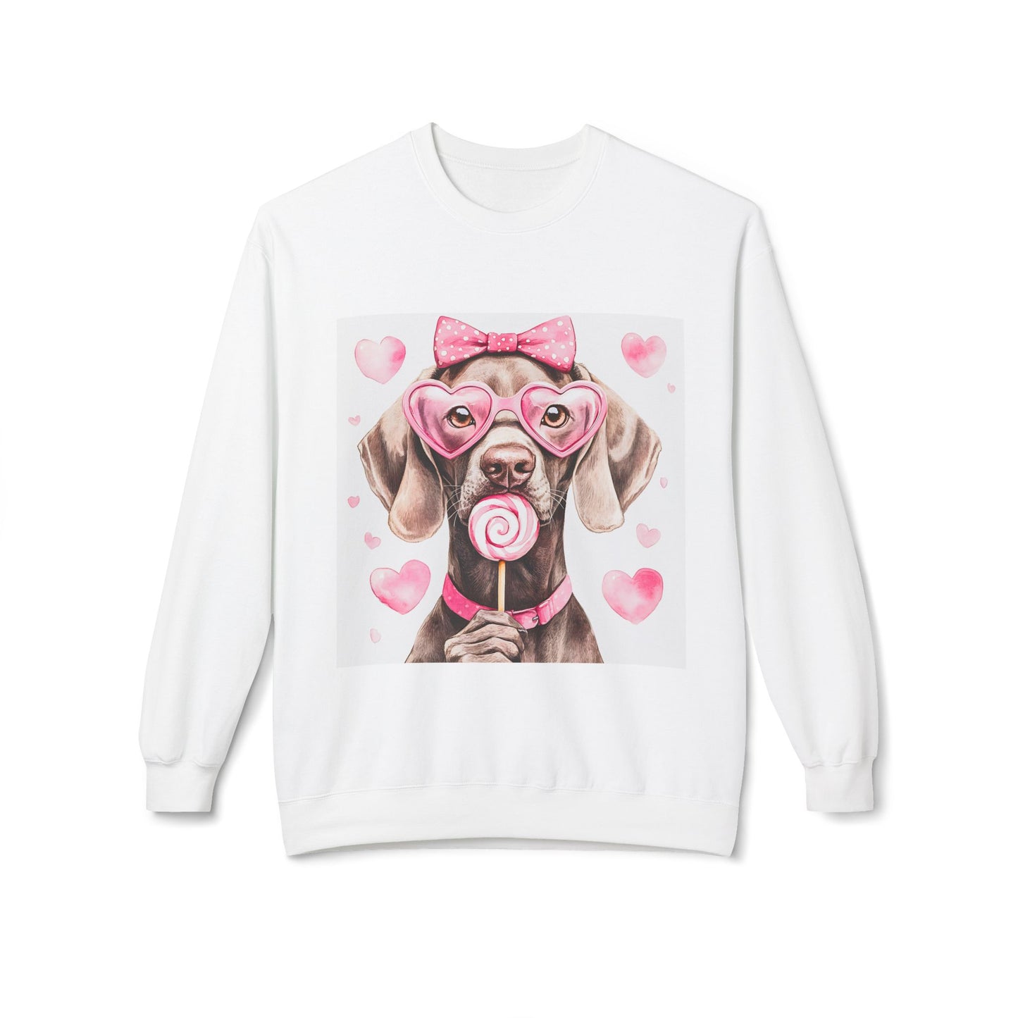 Valentines Unisex Midweight Softstyle Fleece Crewneck Sweatshirt