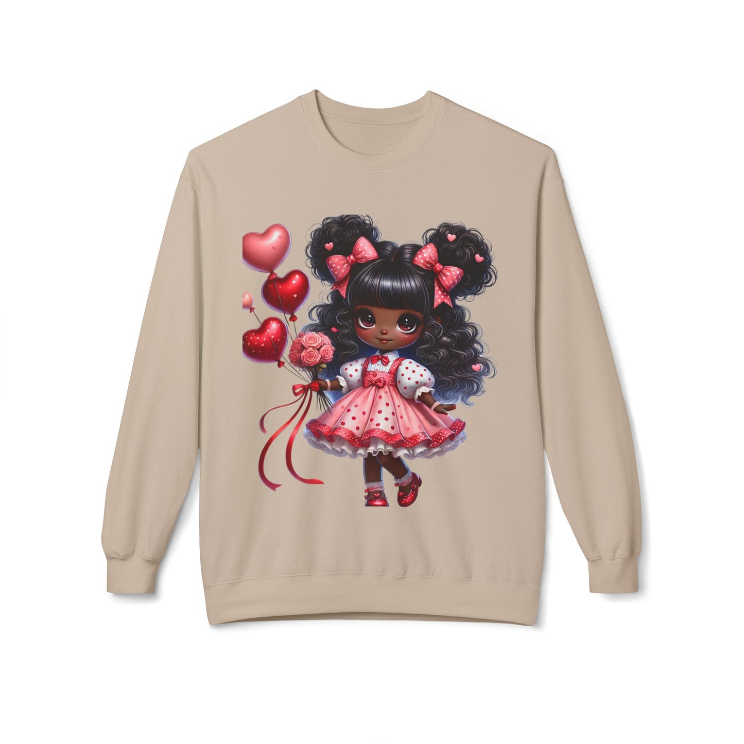 Valentines Unisex Midweight Softstyle Fleece Crewneck Sweatshirt