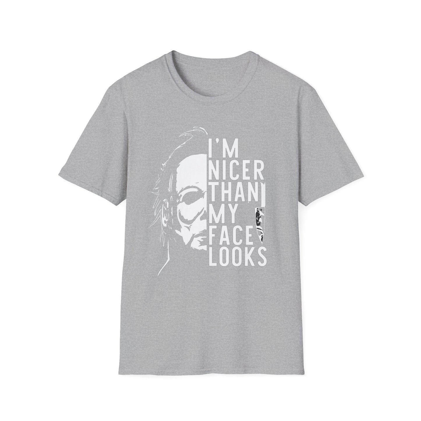 Graphic Horror-Themed Unisex T-Shirt | Perfect Gift for Halloween, Movie Lovers, Casual Wear, Unique Statement Tee