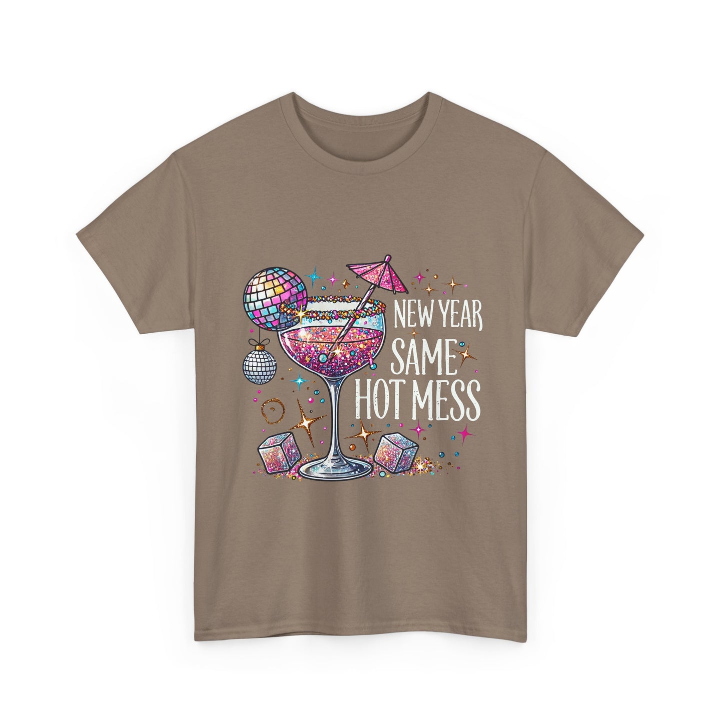 New Year Unisex Heavy Cotton Tee