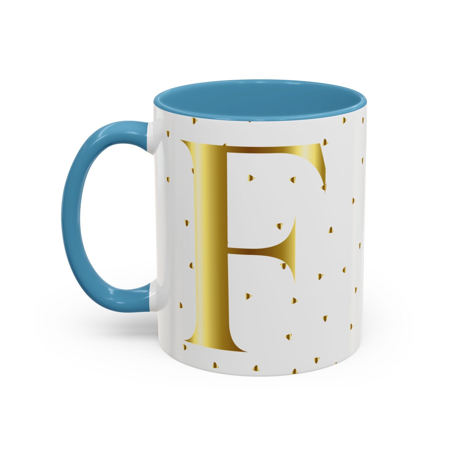 Alphabet Letter Accent Coffee Mug (11, 15oz)