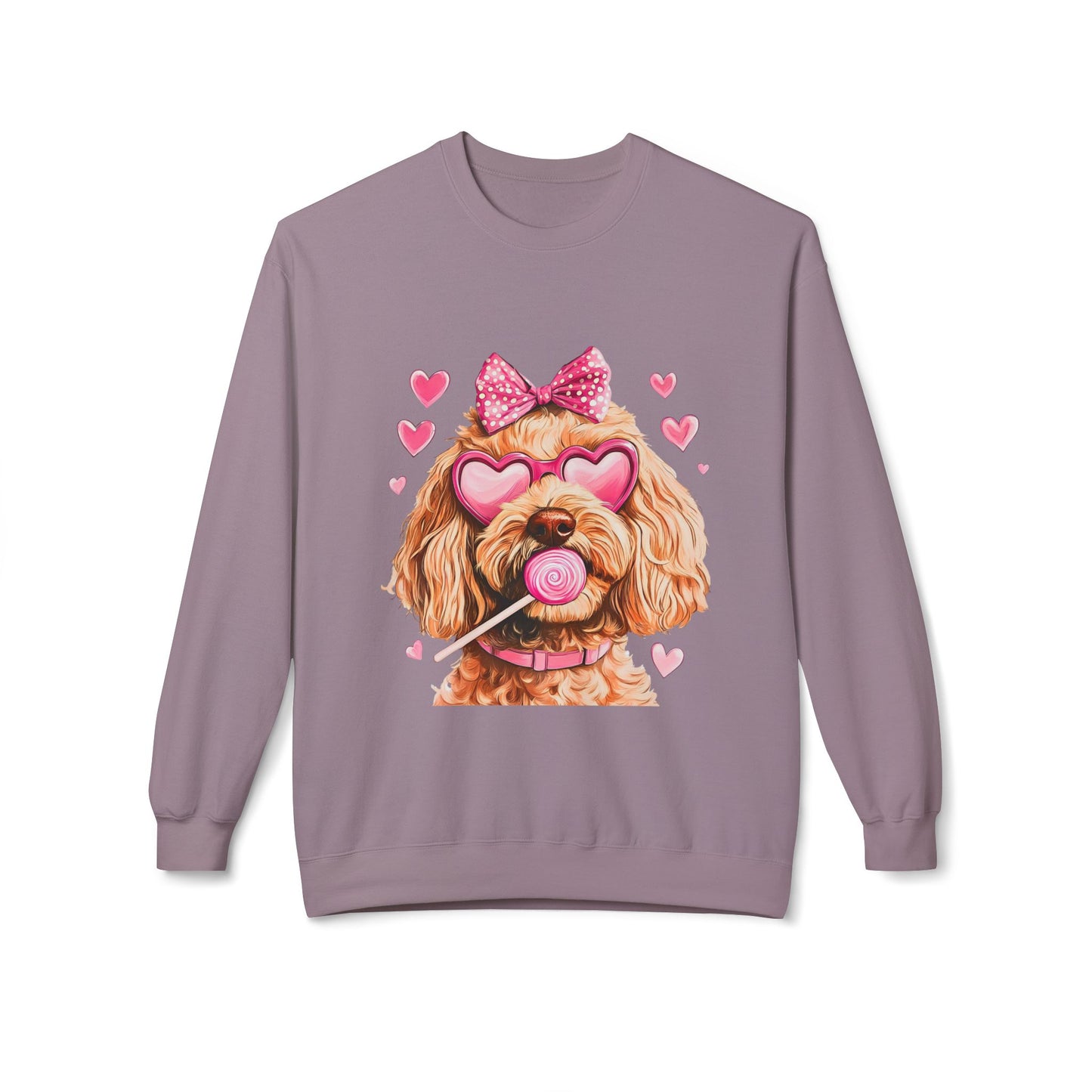 Valentines Unisex Midweight Softstyle Fleece Crewneck Sweatshirt