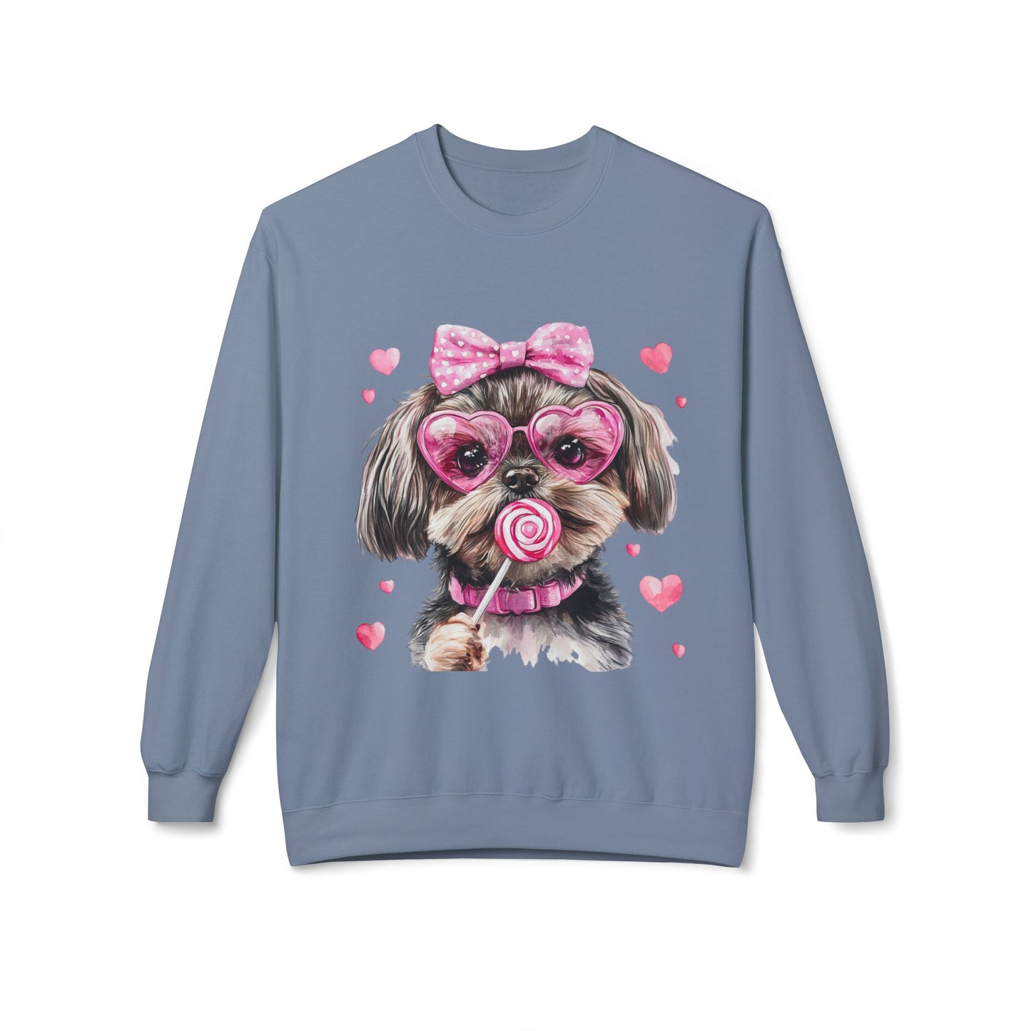 Valentines Unisex Midweight Softstyle Fleece Crewneck Sweatshirt