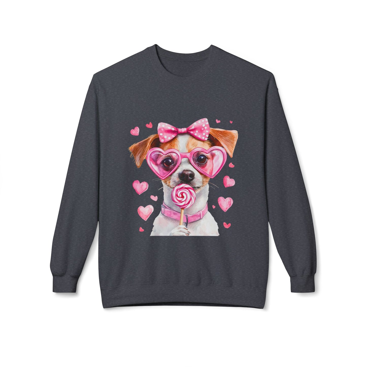 Valentines Unisex Midweight Softstyle Fleece Crewneck Sweatshirt