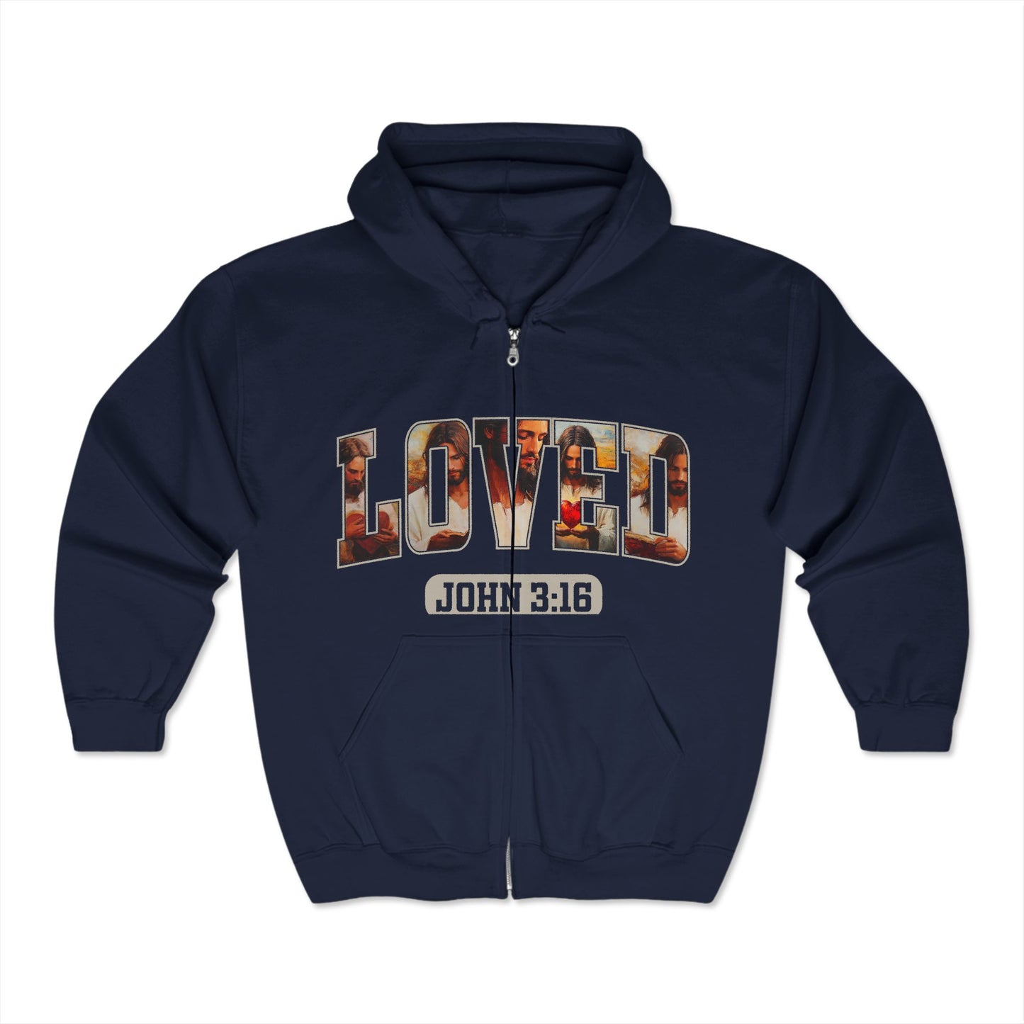 Valentines Unisex Heavy Blend™ Full Zip Hoodies