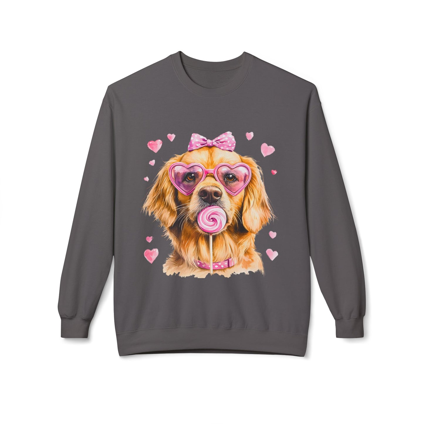 Valentines Unisex Midweight Softstyle Fleece Crewneck Sweatshirt
