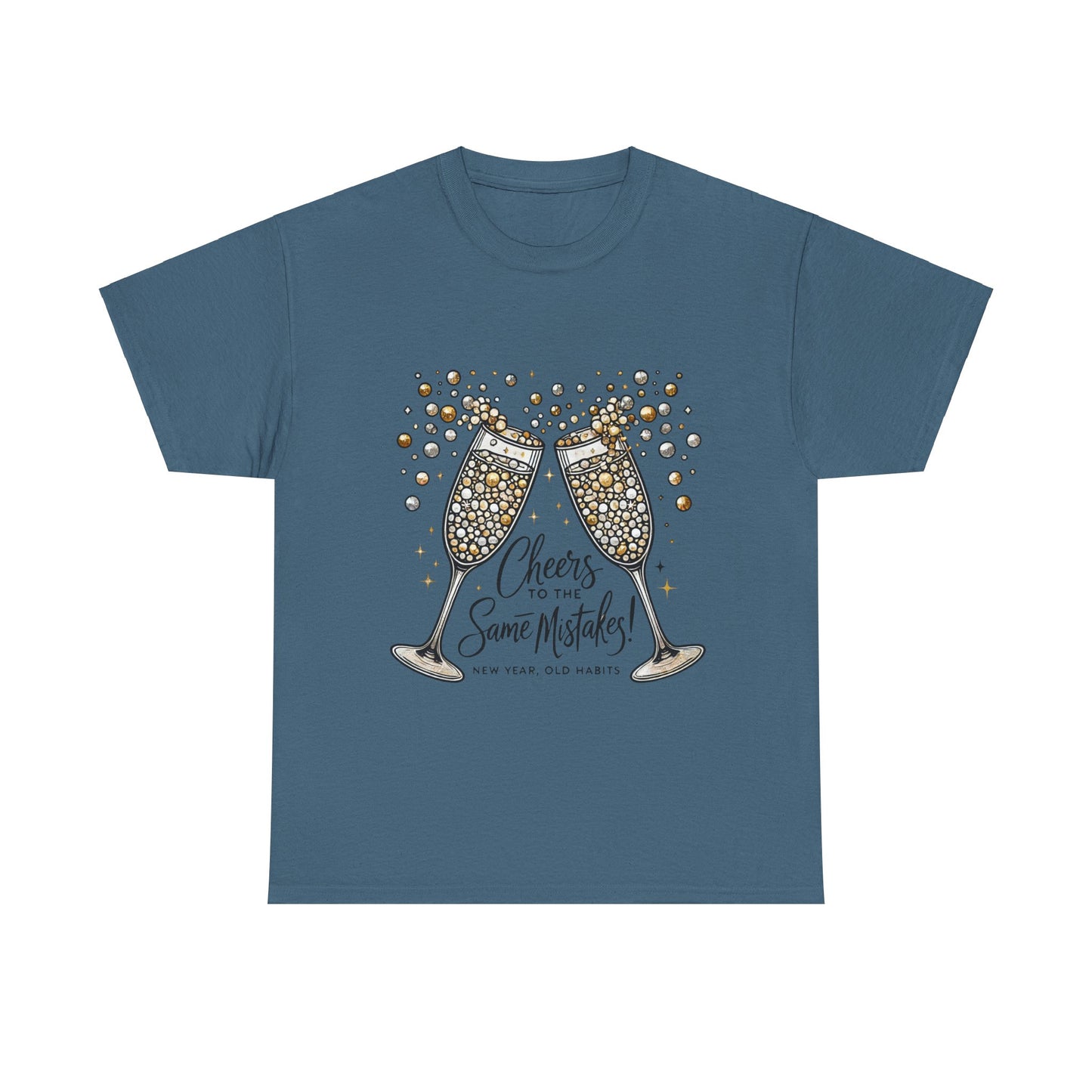 New Year Unisex Heavy Cotton Tee