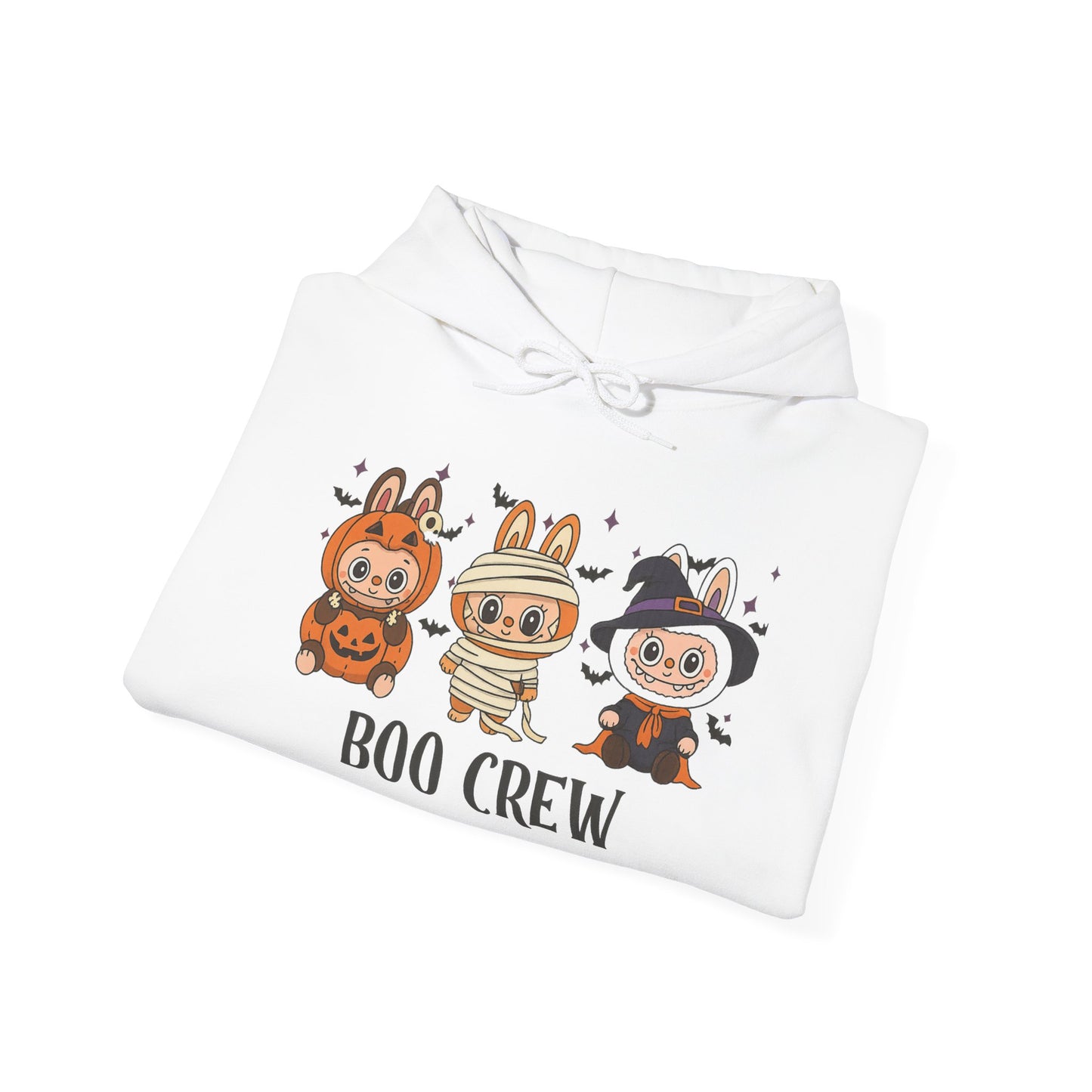 Boo Crew Halloween Unisex Hoodie, Cute Monster Costume, Spooky Vibes, Fall Fashion