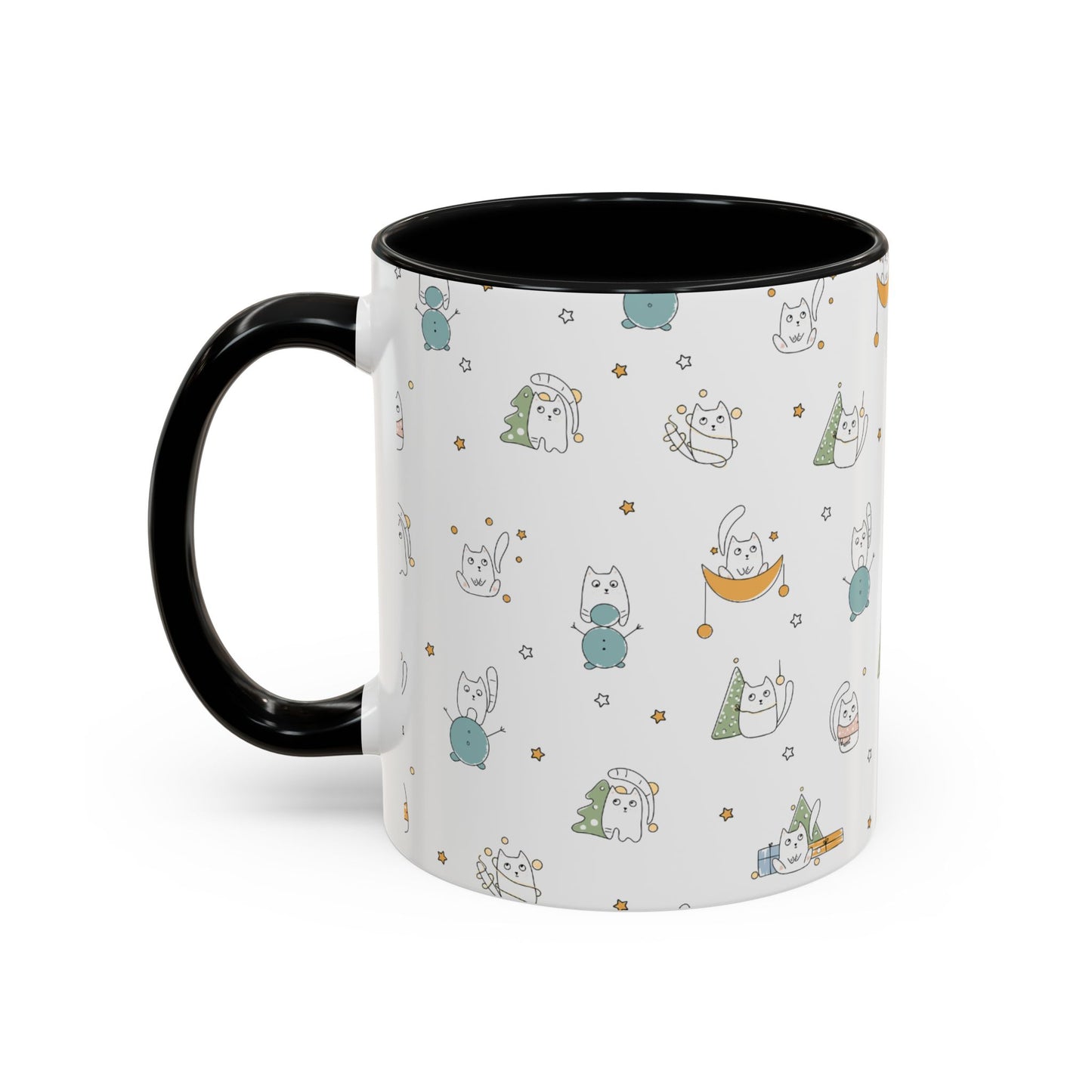 Christmas Accent Coffee Mug (11, 15oz)