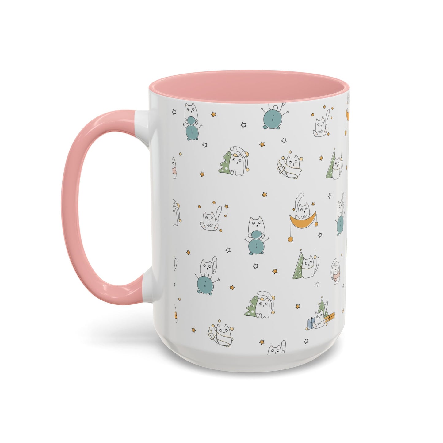 Christmas Accent Coffee Mug (11, 15oz)