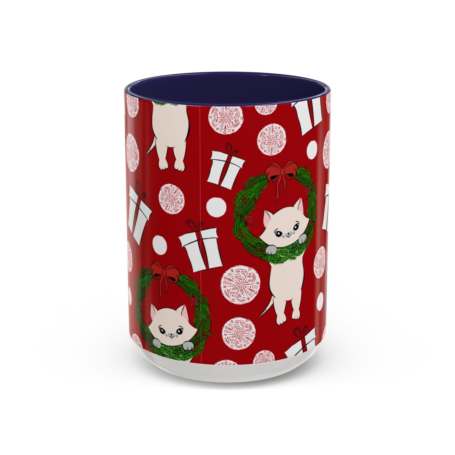 Christmas Accent Coffee Mug (11, 15oz)