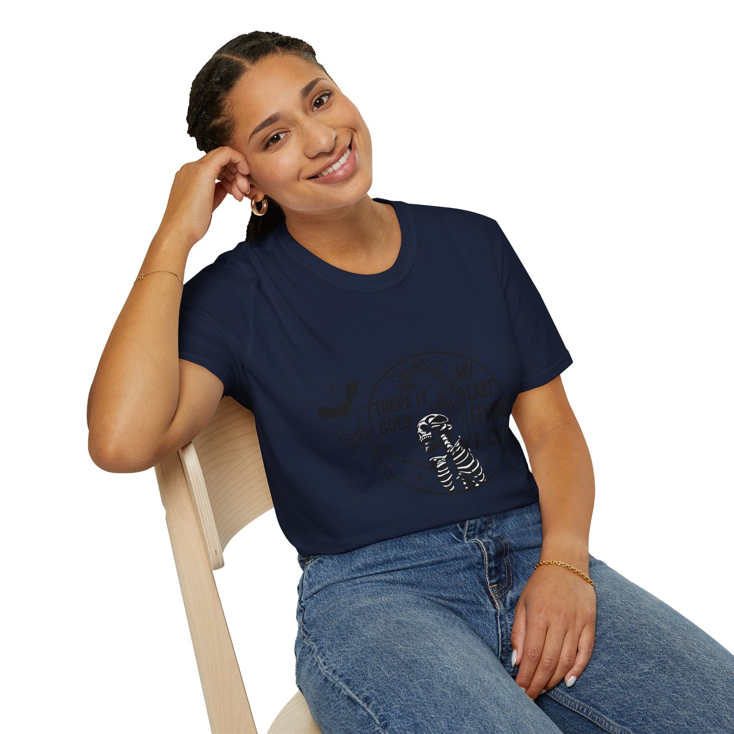 Funny Graphic Tee, There It Goes My Last Flying F*ck Shirt, Casual Wear, Gift for Friends, Relaxed Style, Humor Apparel