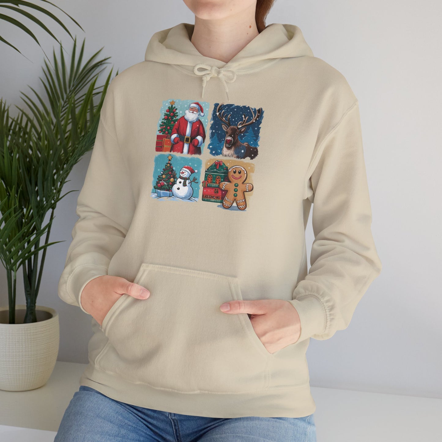 Festive Holiday Sweatshirt, Cozy Christmas Apparel, Unisex Hoodie, Winter Fashion, Gift Idea for New Year