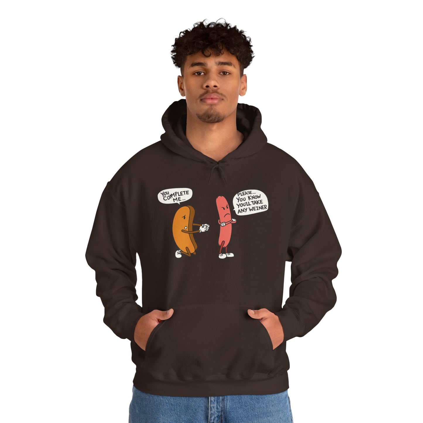 Humorous Unisex Hooded Sweatshirt, Funny Hoodie, Casual Wear, Gift for Friends, Cute Outfit for Everyday