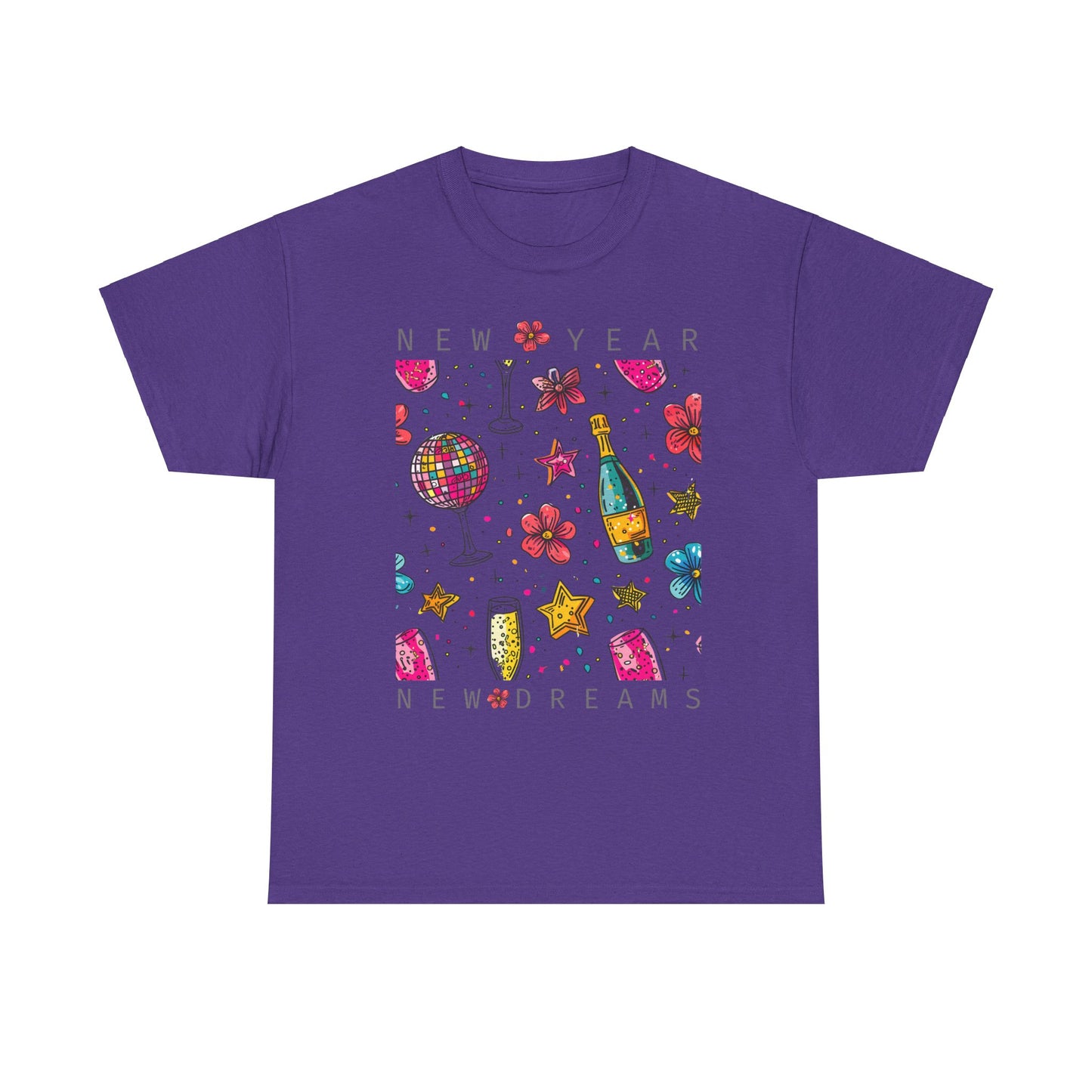 New Year Unisex Heavy Cotton Tee
