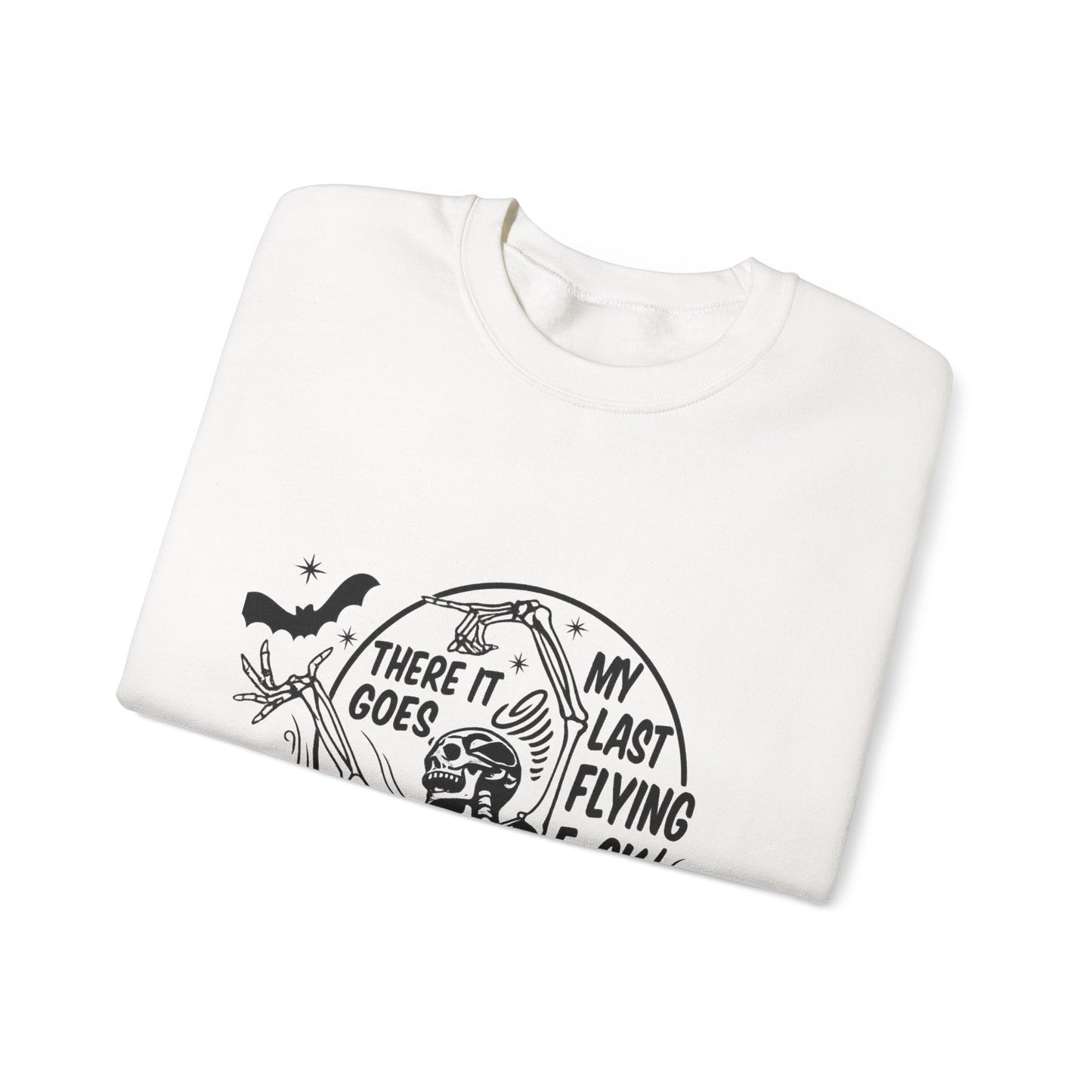 Sassy Skeleton Graphic Sweatshirt, Funny Crewneck, Unisex Humor Apparel, Perfect for Halloween, Unique Gift for Friends, Casual Wear