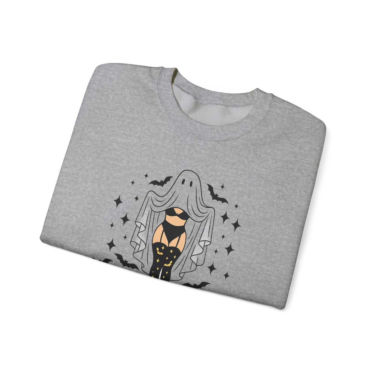 Freak in the Sheets Sweatshirt - Spooky Fun Crewneck for Halloween, Cozy Lounge Wear, Unisex Gift, Autumn Style, Casual Wardrobe Essential
