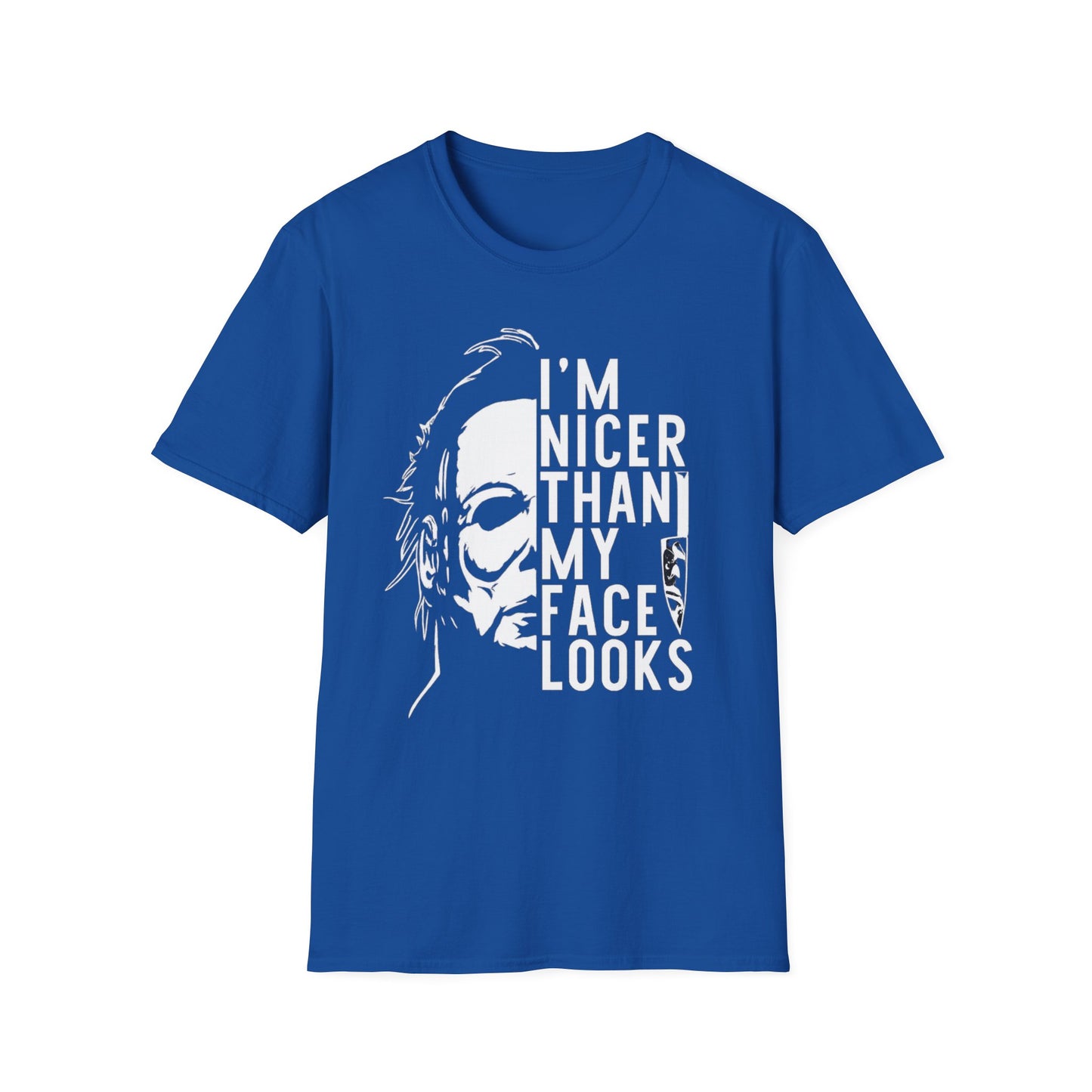 Graphic Horror-Themed Unisex T-Shirt | Perfect Gift for Halloween, Movie Lovers, Casual Wear, Unique Statement Tee