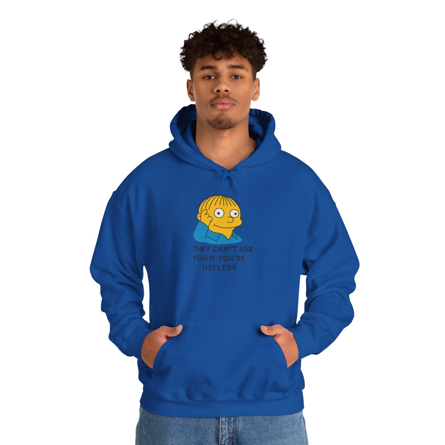Rugged Humor Hooded Sweatshirt - Quirky Gift for Friends, Casual Wear, Comfortable Layer, Funny Saying Sweatshirt, Unique Hoodie